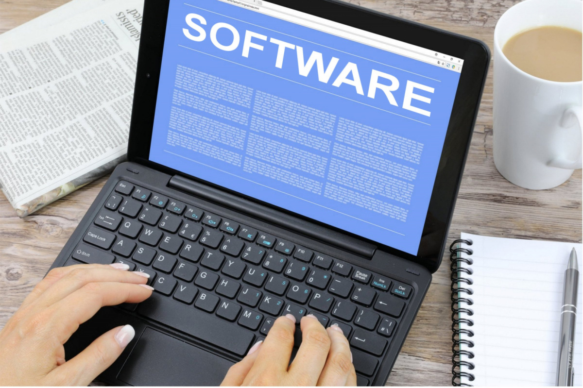 Laptop Software Image